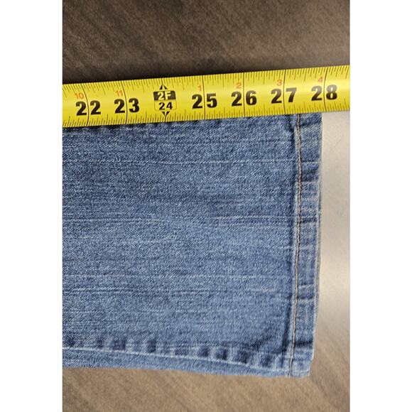 Levi's Blue Denim 515 Bootcut Women's Boot Cut Jeans Classic Style Sz 4S - Picture 6 of 9